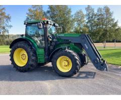 John Deere 6210R 50km / h, cargador - Immagine 2